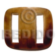 rectangular blacktab buckle 69mmx57mm