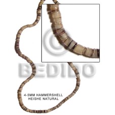 4 5mm hammer shell natural