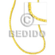 yellow coco heishe 2 3mm