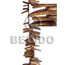 6 strands of coco indian stick 1 inch natural brown