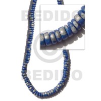 4 5mm coco Pokalet. navy blue with splashing
