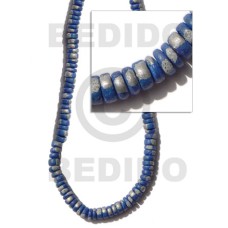 4 5mm coco Pokalet. navy blue with splashing