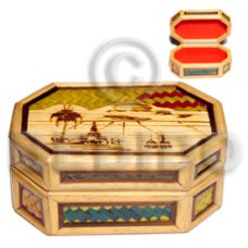 bamboo with pandan jewelry box  small