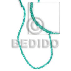 2 3 mm aqua green coco pokalet