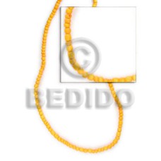 2 3 mm golden yellow coco pokalet