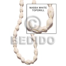 nassa white topdrill 32 in.