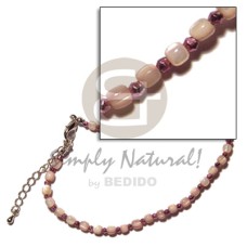 troca beads with glass beads alternate
