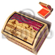 bamboo with pandan jewelry box  large