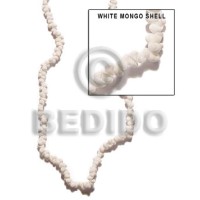 white mongo shell