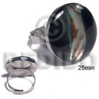 big accent haute hippie ring adjustable metal 