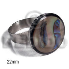 big accent haute hippie ring adjustable metal 