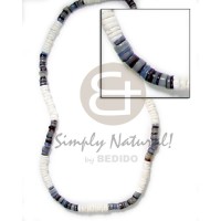 4 5mm white shell and blue hammer shell