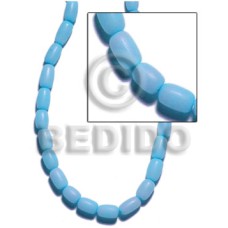 buri tube without skin  aqua blue