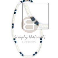 white shell with silver flat metal and