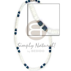 white shell with silver flat metal and