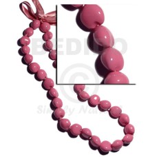 lei  kukui nut in pink 