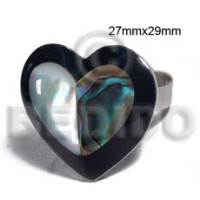 big accent haute hippie ring adjustable metal 