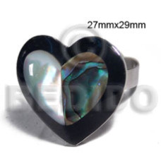 big accent haute hippie ring adjustable metal 