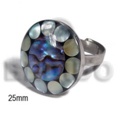 big accent haute hippie ring adjustable metal 