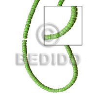 4 5mm lime green coco pokalet