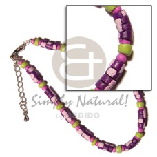 violet 4 5mm coco Pokalet. splashing with neon