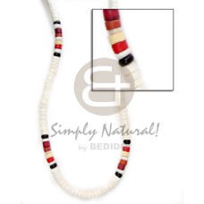4 5mm wht clam red maroon black green combinationnation