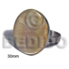 big accent haute hippie ring adjustable metal