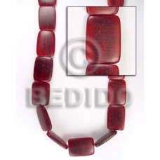 red horn flat square 18x26mm