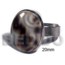big accent haute hippie ring adjustable metal
