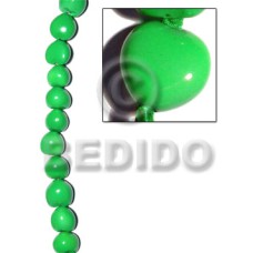kukui seed  bright green  16
