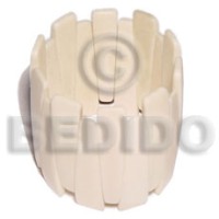 bone elastic bangle  height =58mm