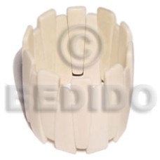bone elastic bangle  height =58mm