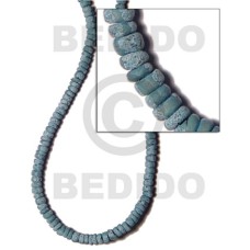 4 5mm coco Pokalet. blue green with splashing