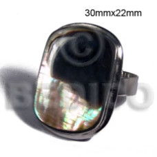 big accent haute hippie ring adjustable metal