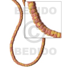 4 5mm coco Pokalet. bright yellow with