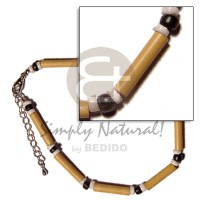 bamboo with 2 3mm black 2 3mm coco Pokalet