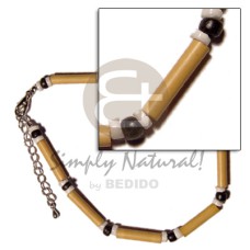 bamboo with 2 3mm black 2 3mm coco Pokalet