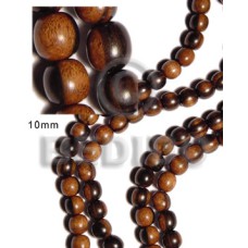 tiger camagong round beads 10mm