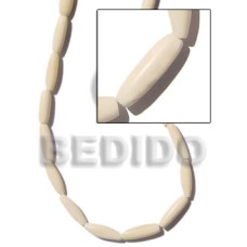 football bone white 11x6mm