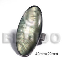 big accent haute hippie ring adjustable metal