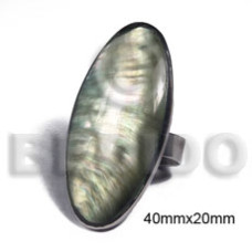 big accent haute hippie ring adjustable metal