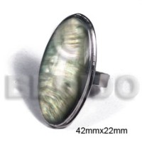big accent haute hippie ring adjustable metal