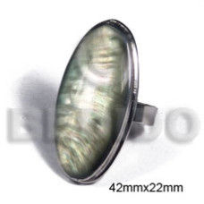 big accent haute hippie ring adjustable metal