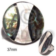 big accent haute hippie 37mm round