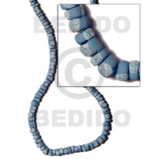 4 5mm coco Pokalet. powder blue with splashing