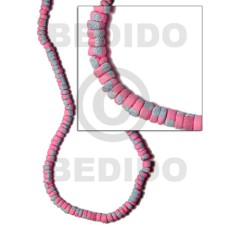 4 5mm coco Pokalet. pink with splashing