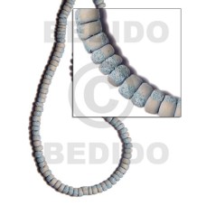 4 5mm coco Pokalet. blue gray with splashing