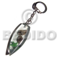 50mmx27mm transparent clear white resin