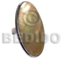 big accent haute hippie oval 43mmx22mm 