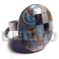 big accent haute hippie oval 28mmx23mm 